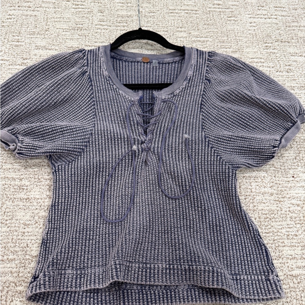 Free People purple hued top